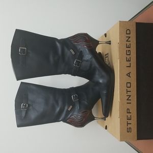 Harley-Davidson women's Stiletto Flame Heel Boots Size 10 Stock 85000